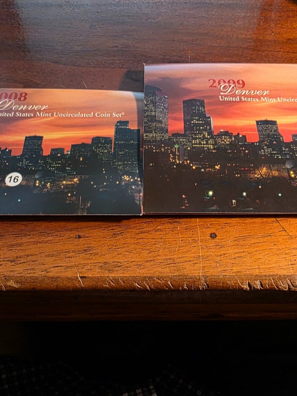 2008 AND 2009 DENVER UNITED STATES MINT UNCIRCULATED COIN SETS